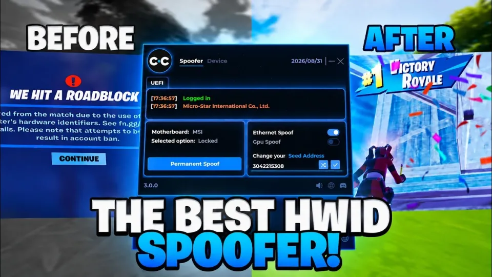 HWID Spoofer Provides a Permanent Fix to Get You Unbanned from Games